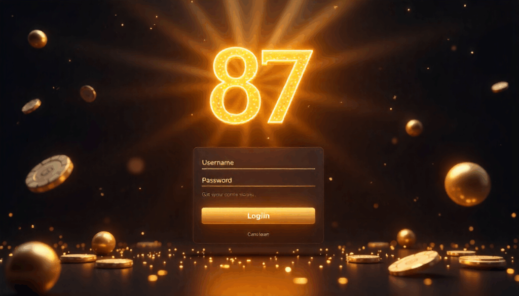 87 lottery login